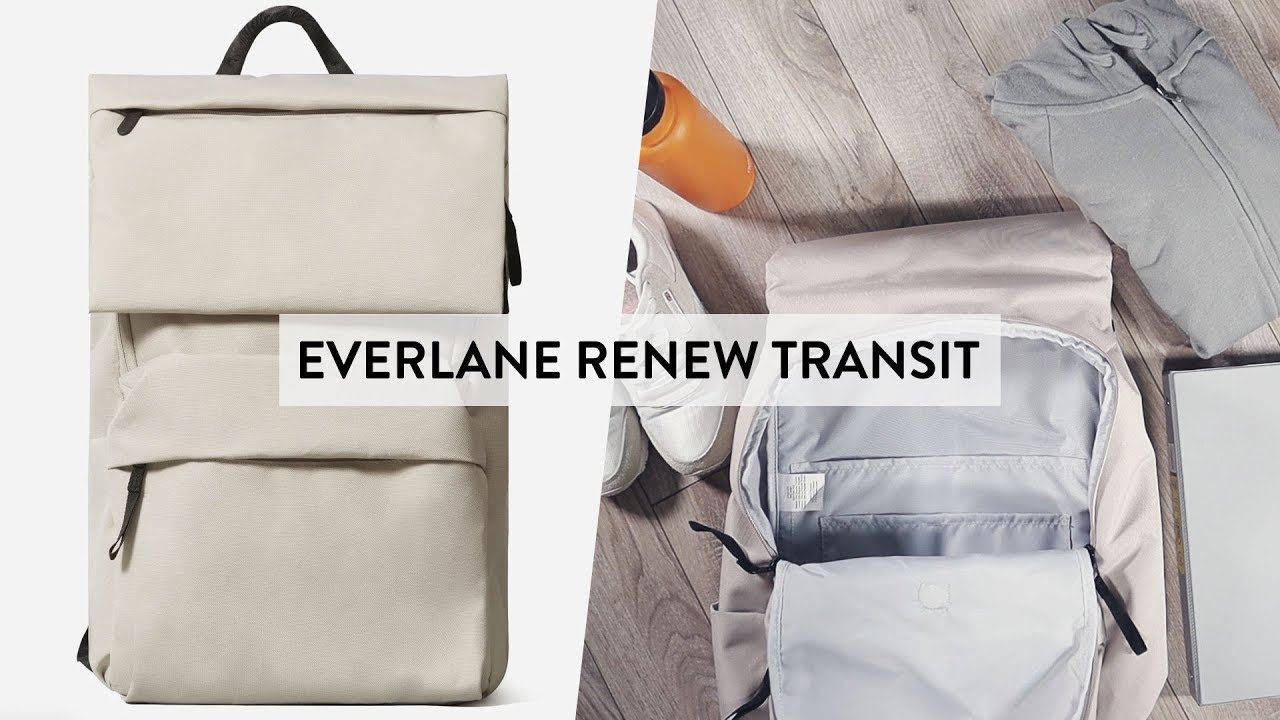 Обзор рюкзака Everlane ReNew Transit — лучший туристический рюкзак Everlane на сегодняшний день