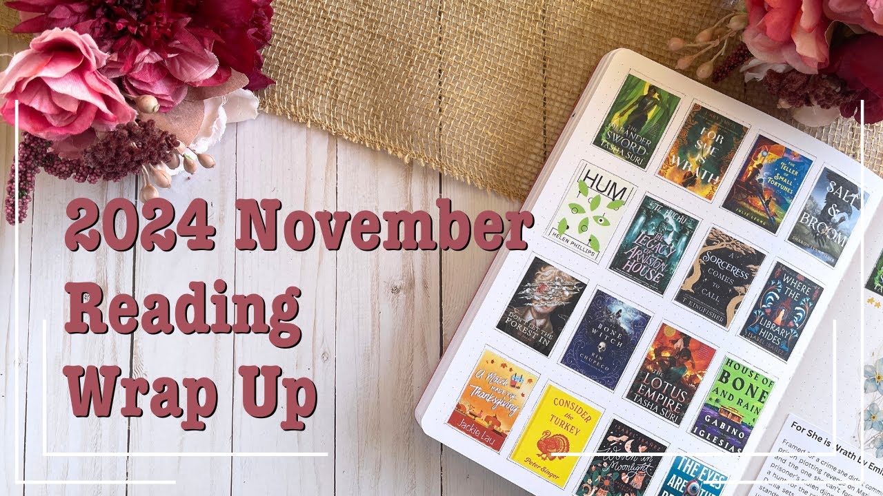 2024 Reading Journal | November Reading Wrap Up