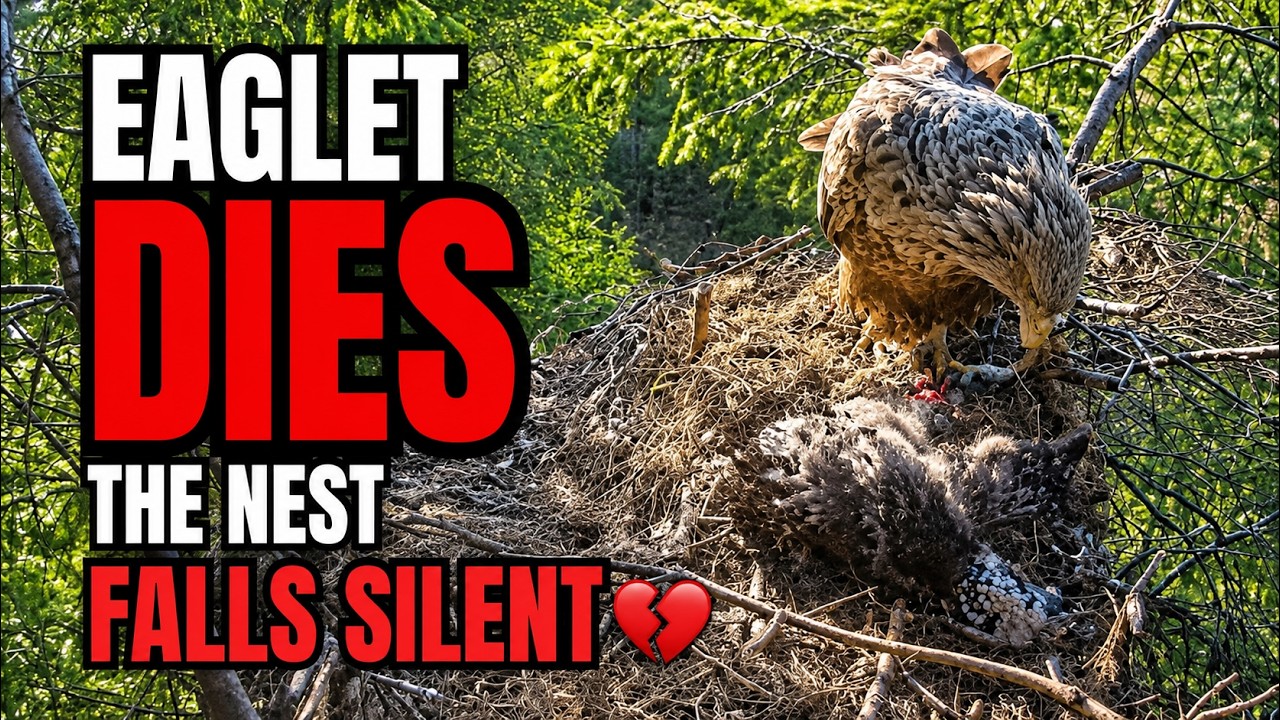 EAGLET DIES OVERNIGHT 💔 | HEARTBREAK FOR CAITIR & LOKI | UIST FOREST RETREAT: White Tailed Eagles UK