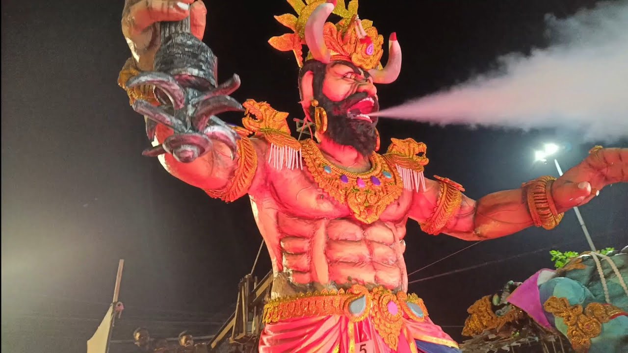 Giant Narkasur Competition In Kudal! 👹