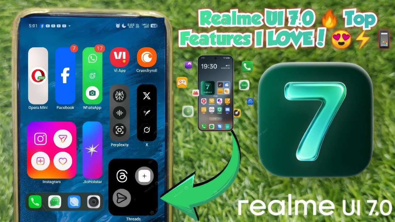 𝗥𝗲𝗮𝗹𝗺𝗲 𝗨𝗜 𝟳.𝟬 🔥 𝗧𝗼𝗽 𝗙𝗲𝗮𝘁𝘂𝗿𝗲𝘀 𝗜 𝗟𝗢𝗩𝗘! 😍⚡📱