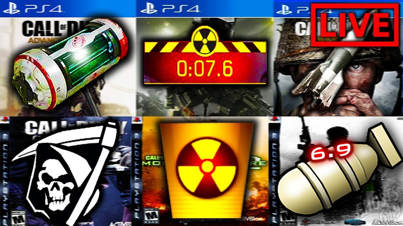 I got a NUKE IN EVERY COD in ONE STREAM