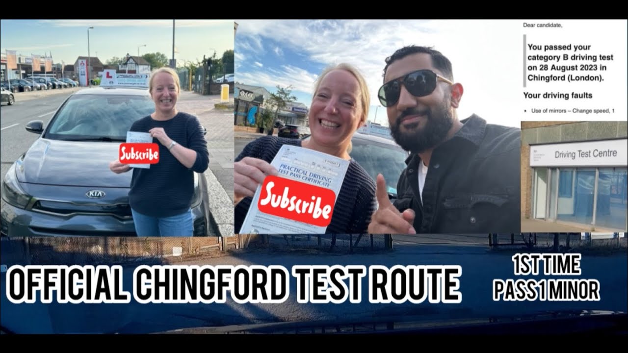 Chingford Test Route || Test Route Tips || Passed 1st Time