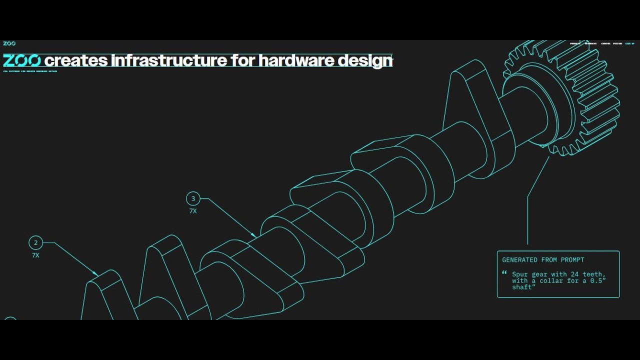 Text-to-CAD: Erstellen von 3D-Modellen mit einfachen Texteingaben | Revolution&auml;res CAD-Design-Tool