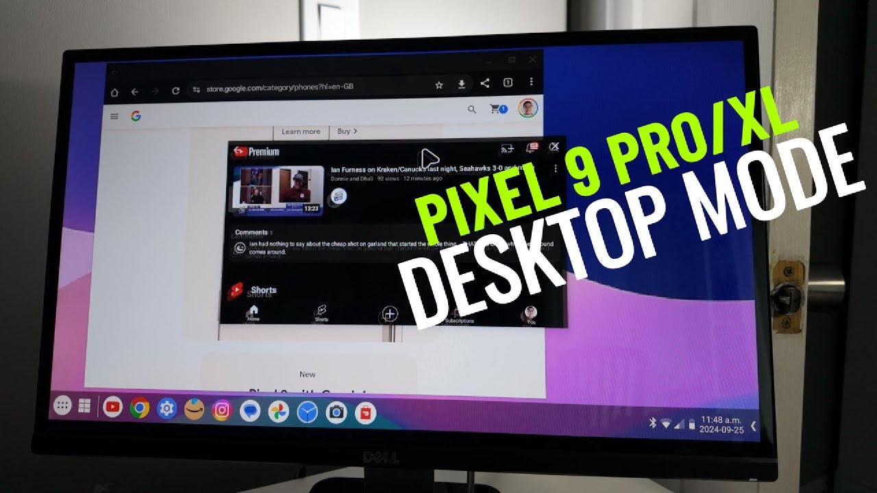 Pixel 9 Pro/XL Desktop Mode: Your Phone, Your Computer! Dex??