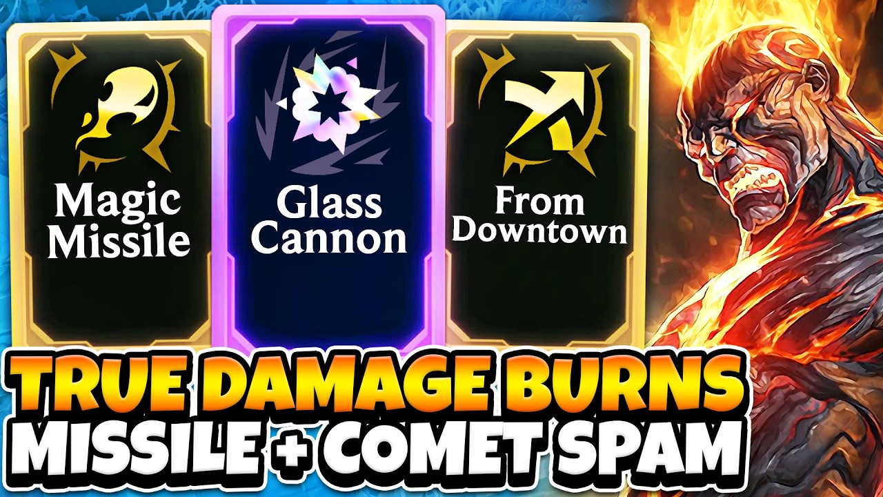 Brand, but My Burns Deal TRUE DAMAGE & Spam Missiles + Comets | ARAM Mayhem