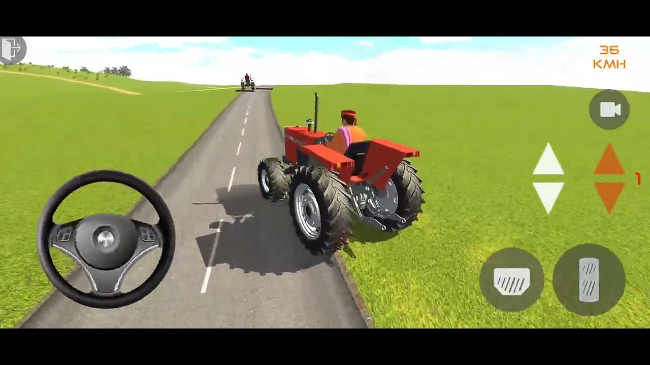 Indian Tractor Driving 4 टैक्टर वाला गेम | अच्छा गेम tractor खेत को जोता गया गेम्स | gamer55