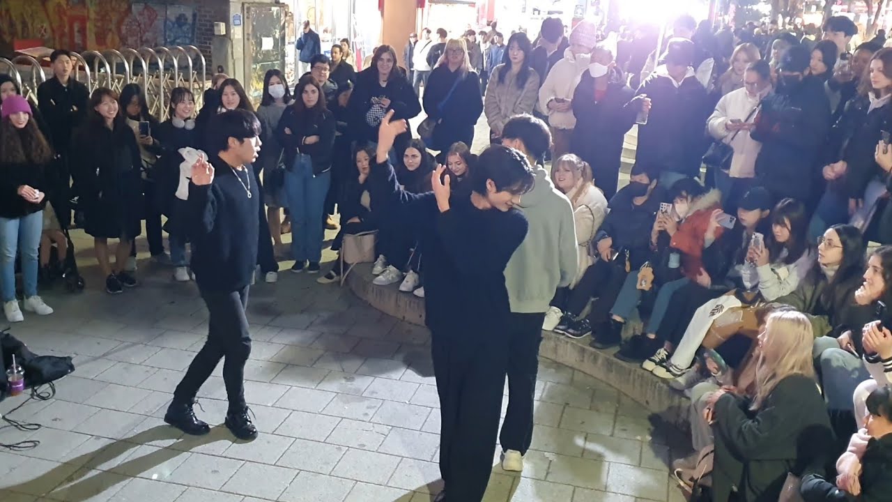 [STREET ARTIST] ONE OF. INTERACTIVE HONGDAE BUSKING. 231121.