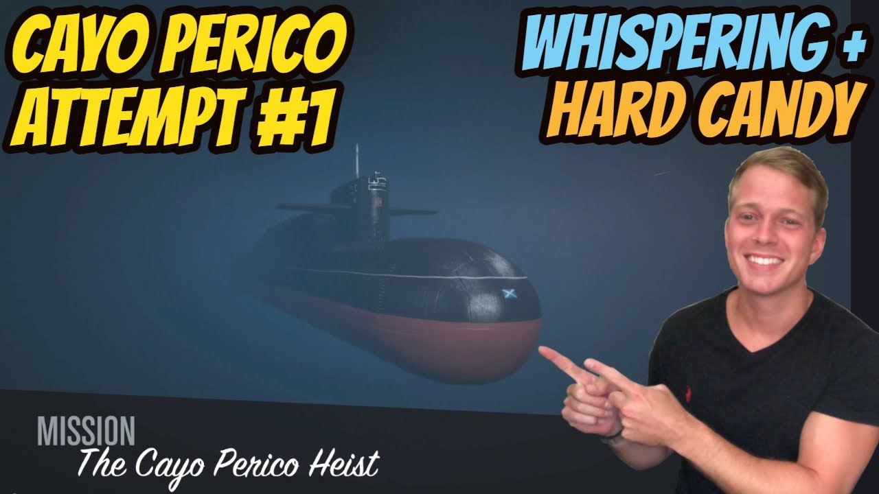 ASMR Gaming: GTA V | Cayo Perico Heist Attempt #1 - Hard Candy & Whispering