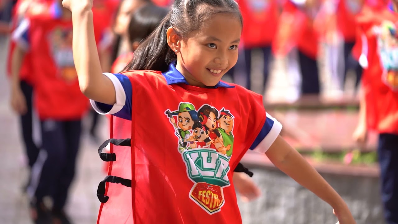 FLashmob Cần Thơ - Trường Tiểu Học Cái Khế 1 - Cùng Kun Vận Động Mỗi Ngày