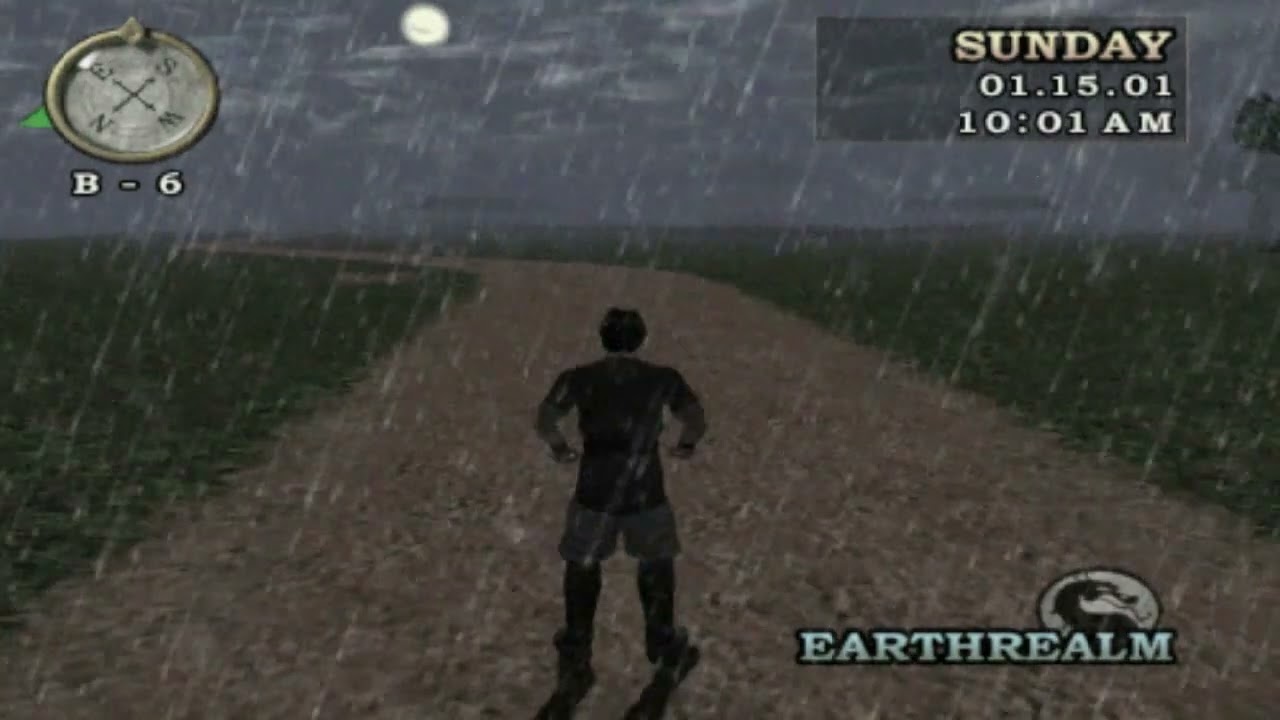 Konquest Earthrealm Music With Rain Ambience🎵Mortal Kombat Deception Soundtrack