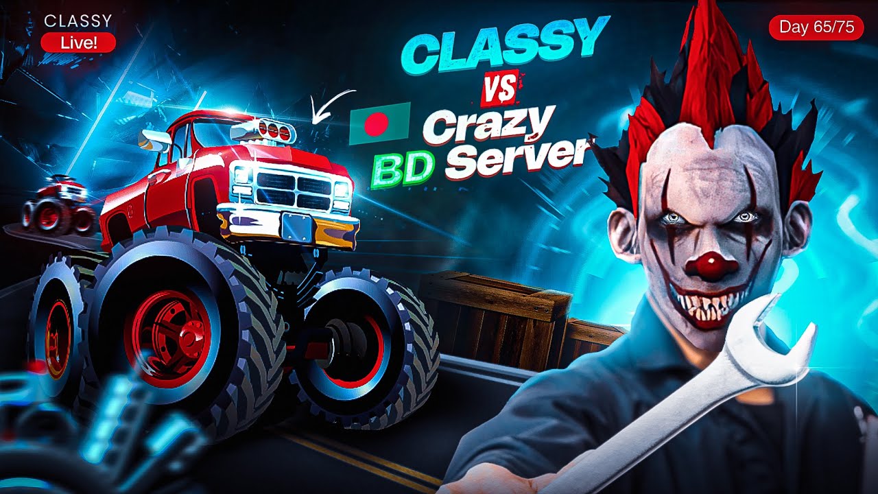 Grandmaster ❌ Gaadimaster ✅ Classy Is Lovin It  🤤  Day 65/75 #freefirelive #classyfreefire
