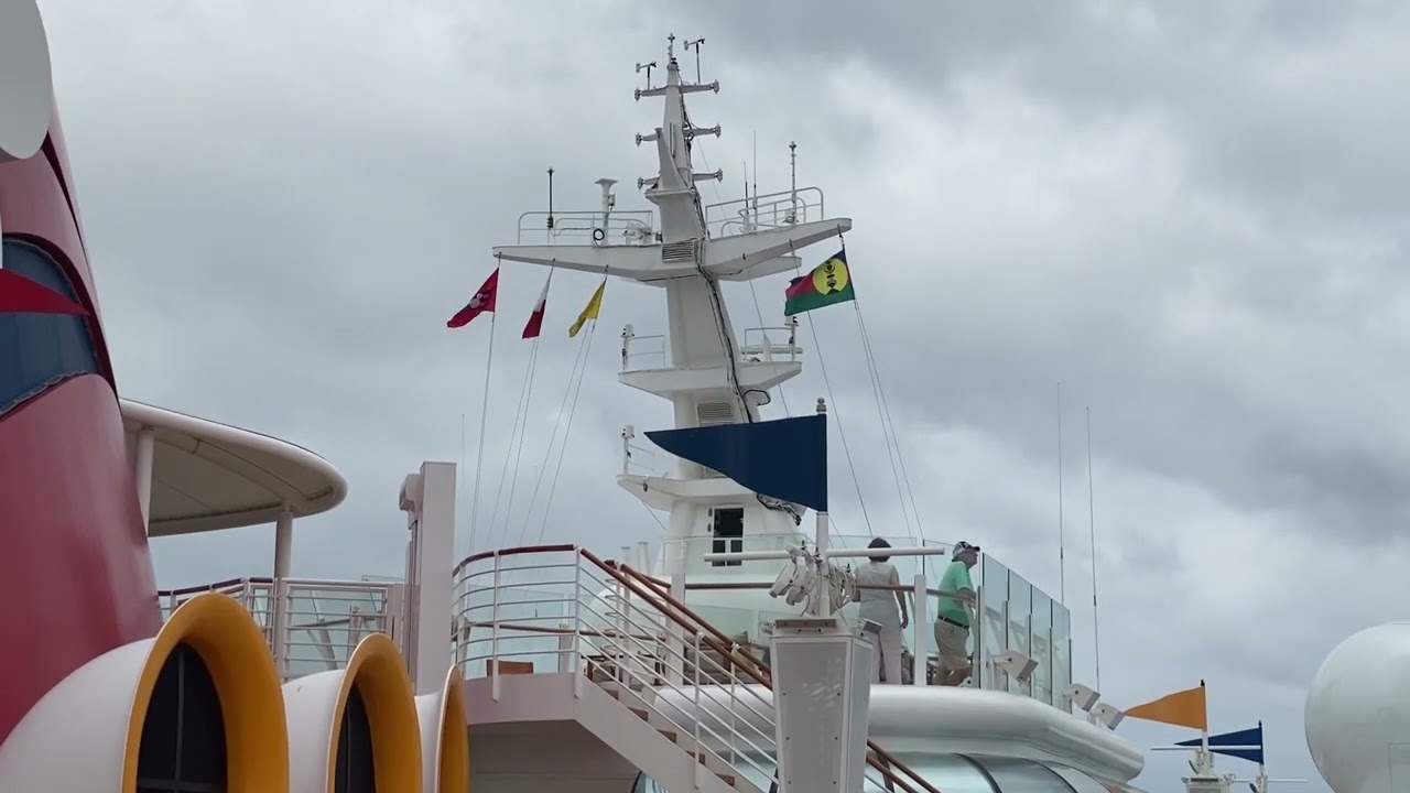 DISNEY CRUISE LINE * DISNEY WONDER FIRST VISIT TO NEW CALEDONIA * SAILING TO SYDNEY AUSTRALIA