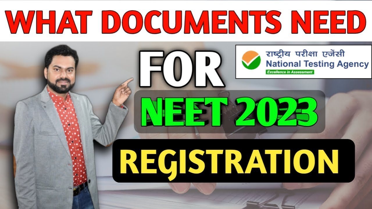 List 📃Of Documents Need || For NEET 2023 || Registration Full Details