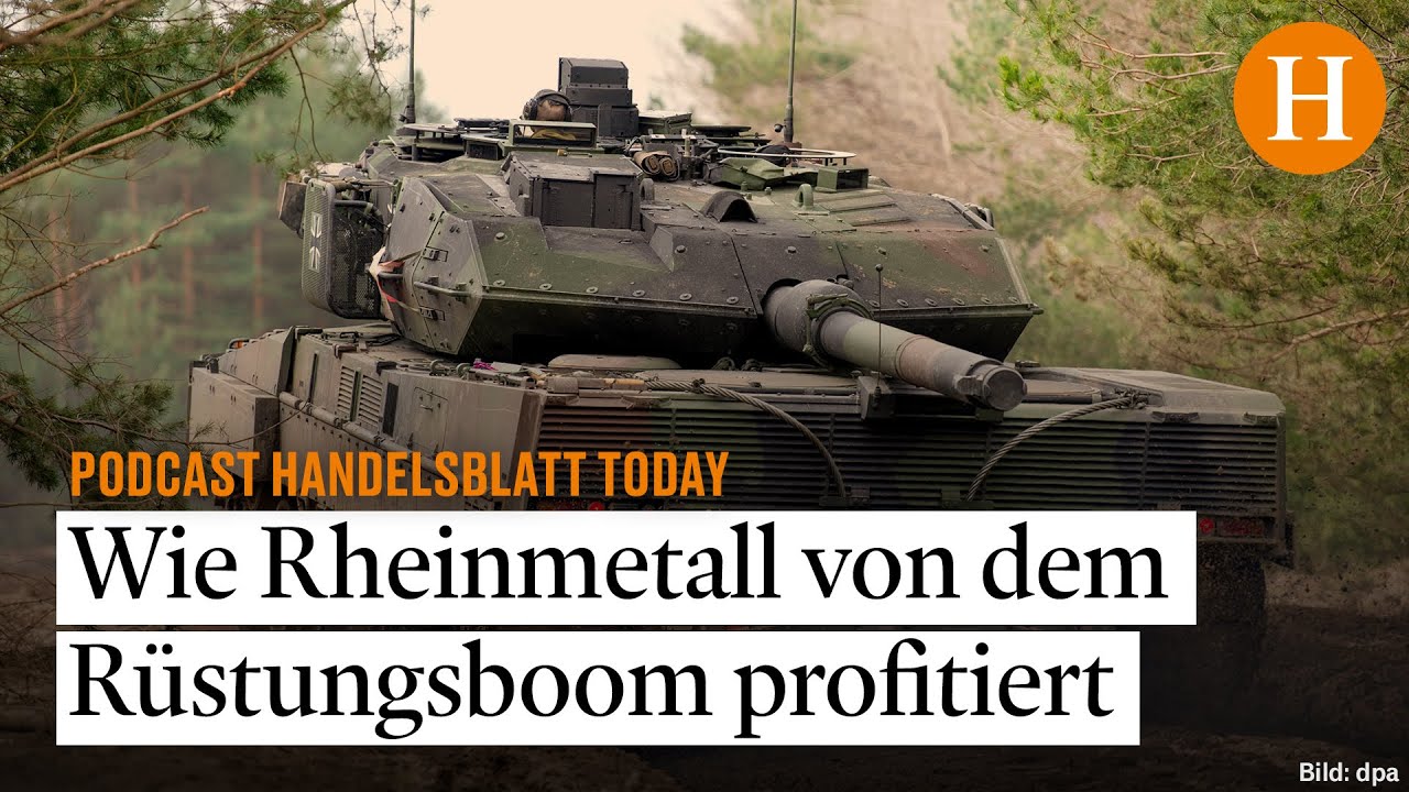Rheinmetall steht wegen der Aufrüstung in Europa vor einem Luxusproblem