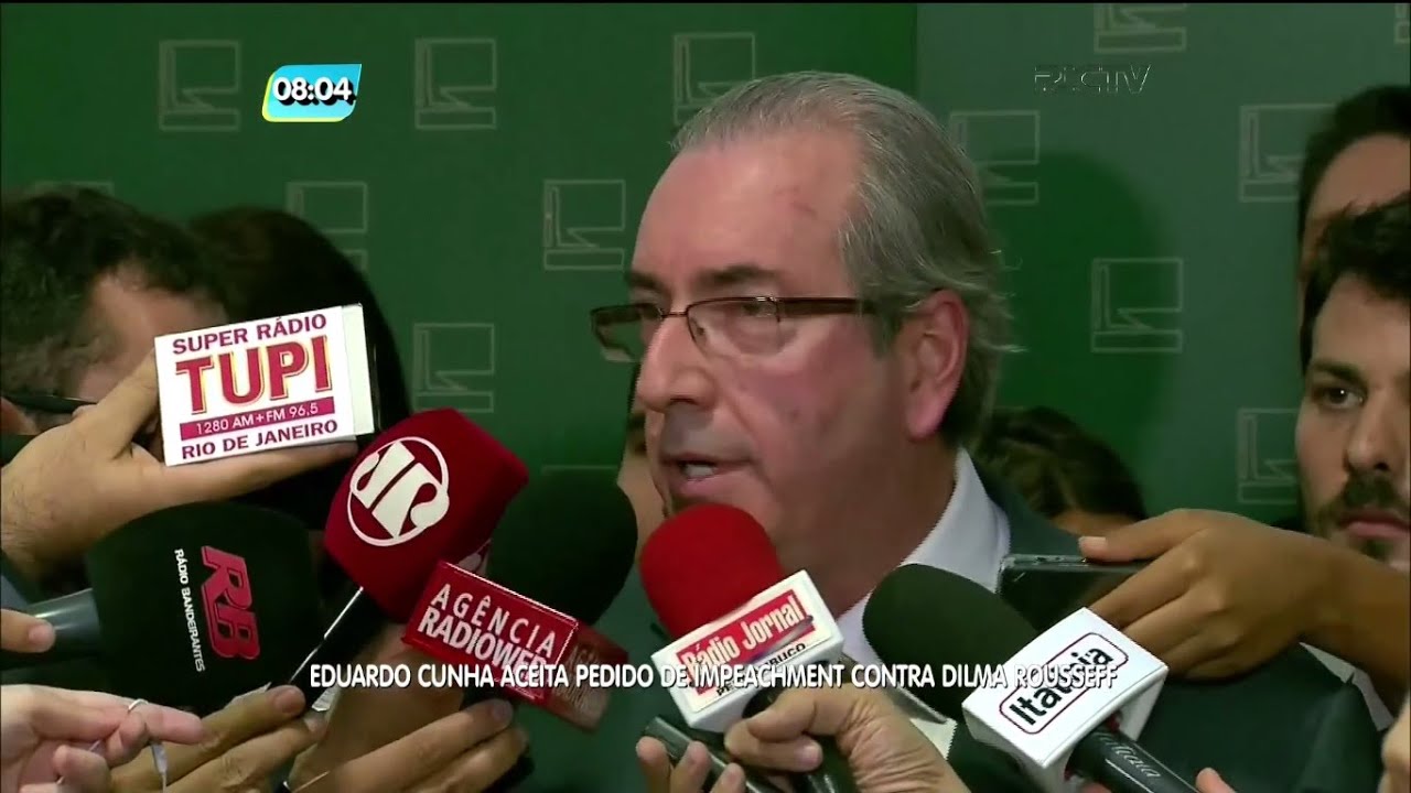 Eduardo Cunha aceita pedido de impeachment contra Dilma Rousseff