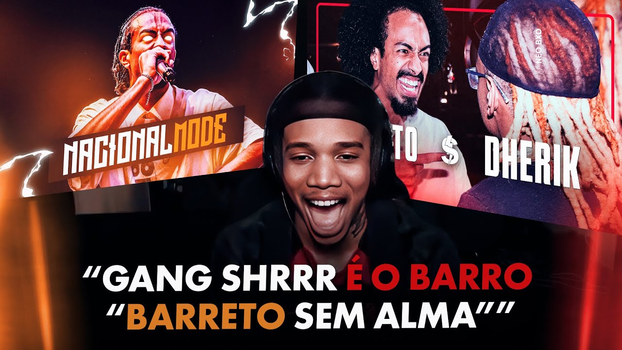 2 REACT EM 1 - BARRETO DESTRUIU NO REGIONAL E BARRETO X DERICK - NEO REAGE 