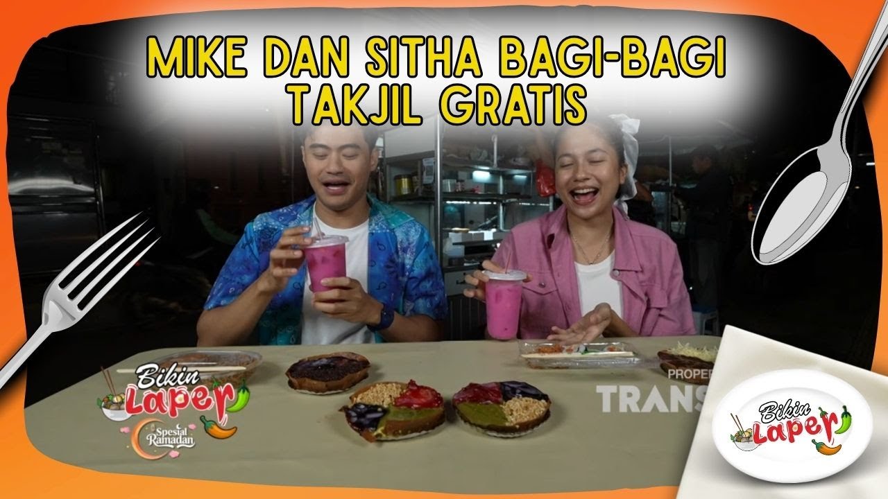 Mike dan Sitha Bagi-Bagi Takjil Gratis - BIKIN LAPER (9/3/26) P5