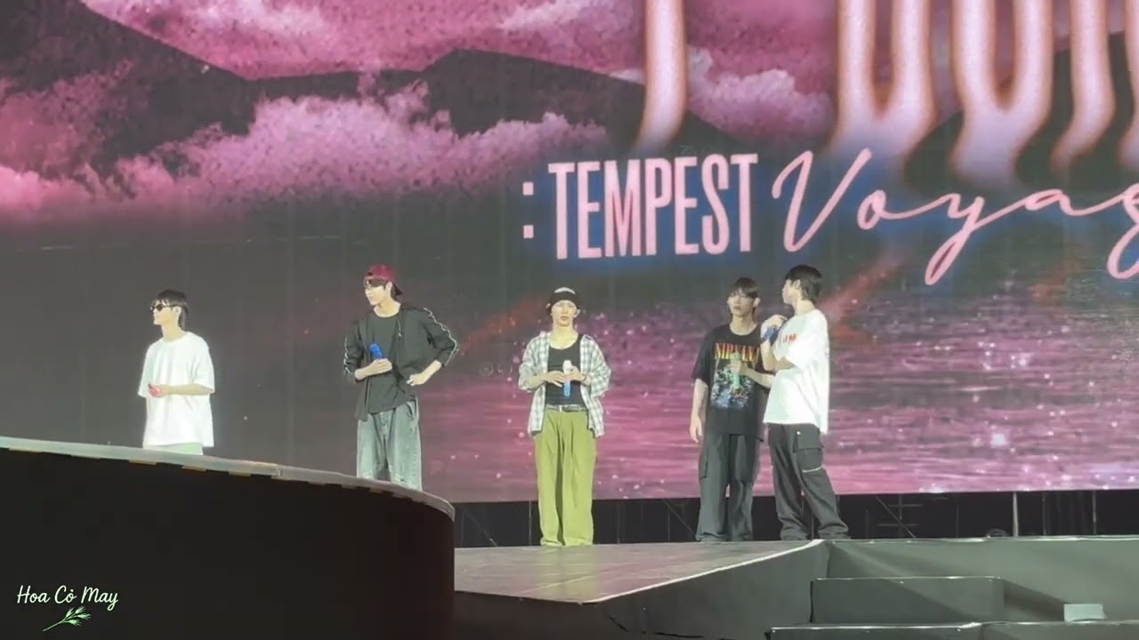 TEMPEST T-OUR CONCERT in Vietnam 2024 – Soundcheck Moment 1