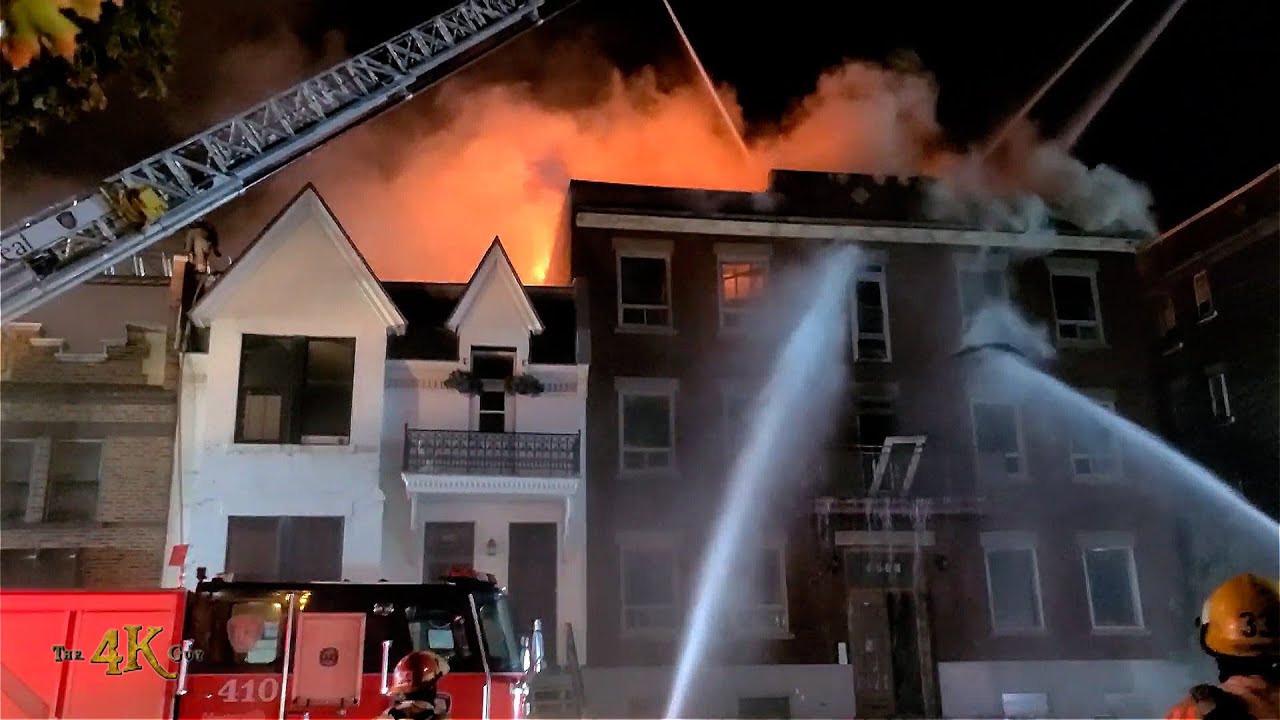 Montréal: Fire rips through famous Ste-Catherine Street apartment building  9-6-2021