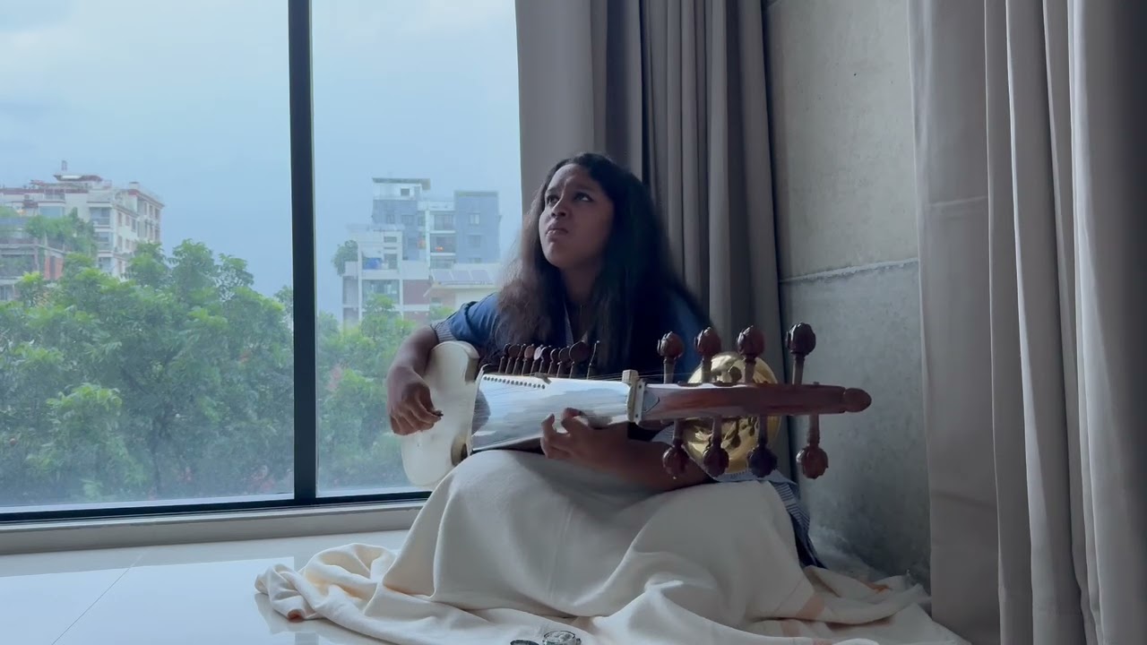 Keno Chole Gele Dure | Sarod Cover | Isra Fuljhuri Khan |