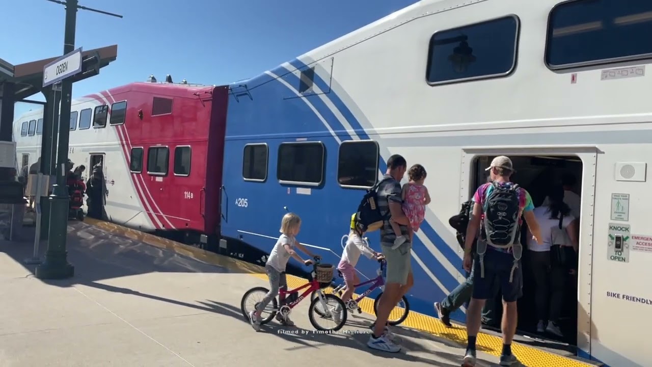 The Front Runner Commuter Rail in Salt Lake City, Utah, USA 2022