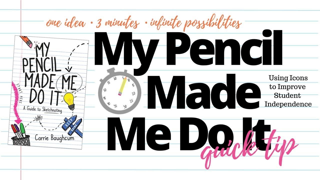 Quick Tip #3: Build Student Independence With Routine Icons | #MPMMDI