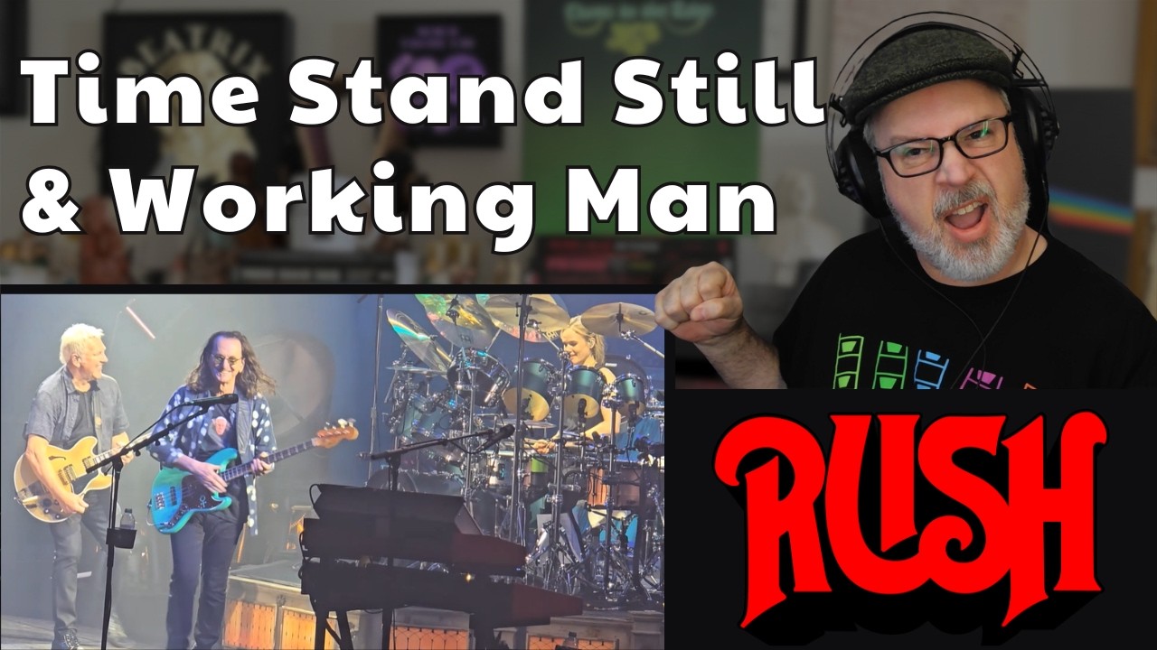 RUSH ВЕРНУЛИСЬ! Реакция на TIME STAND STILL и WORKING MAN &mdash; Живое выступление в Лос-Анджелесе | T...