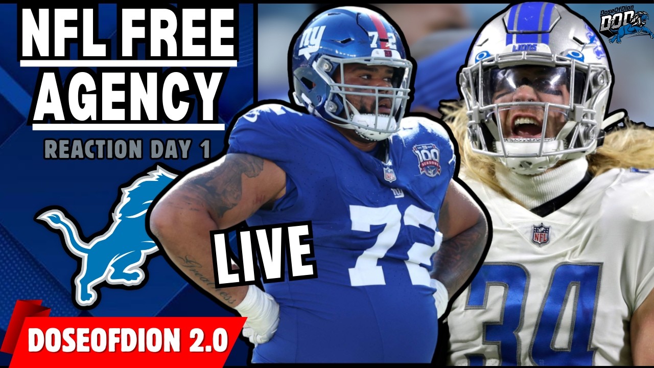 NFL Free Agency Reaction LIVE