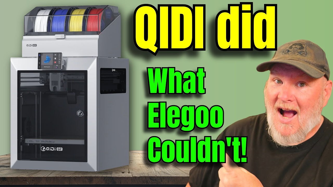 Can This Cheap Printer Beat the X1 Carbon? (QIDI Q2)