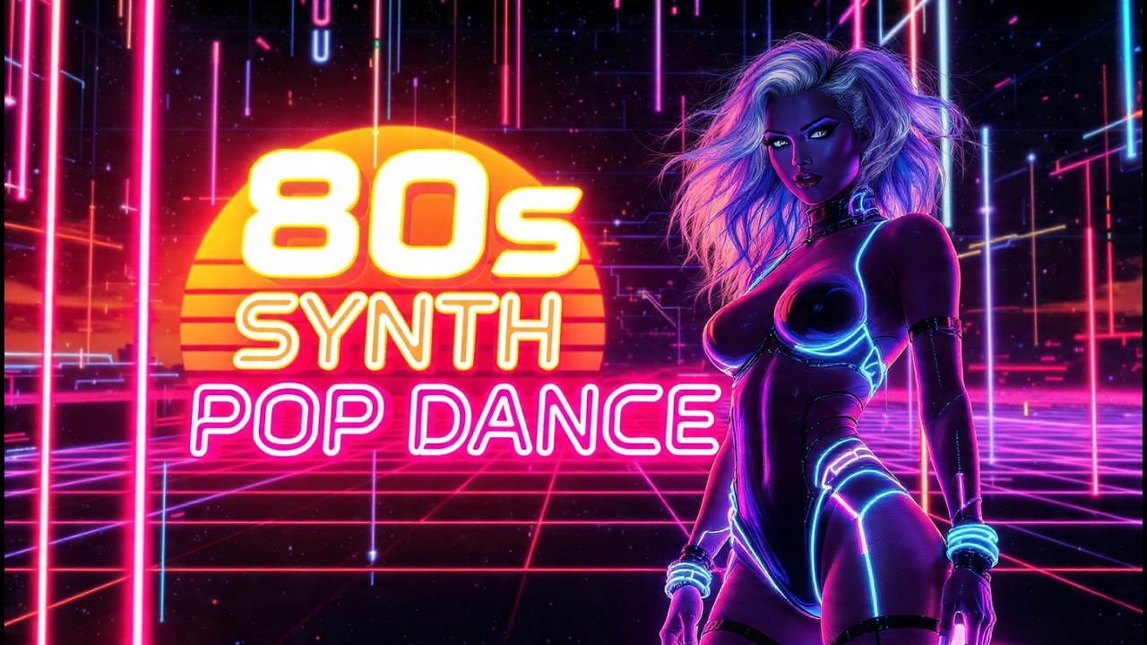 Лучшее из синт-попа и танцевальной музыки 80-х 💿 | Ретро-неоновый музыкальный микс