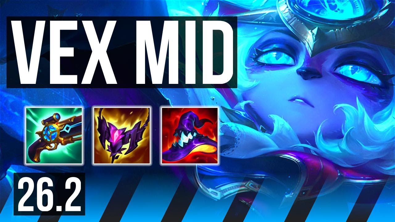 VEX vs LEBLANC (MID) | 48K damage | KR Master | 26.2
