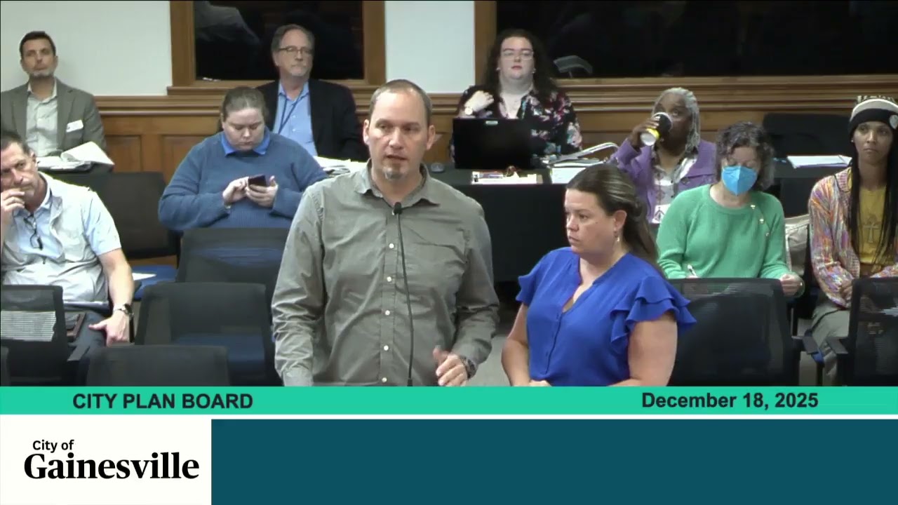 City Plan Board - 2025-12-18 | GNV FL