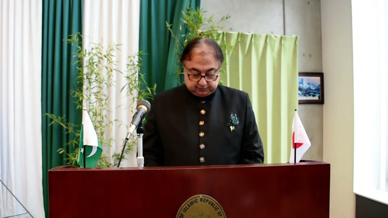 #National #Day of #Pakistan is celebrated at Embassy of Pakistan, Tokyo