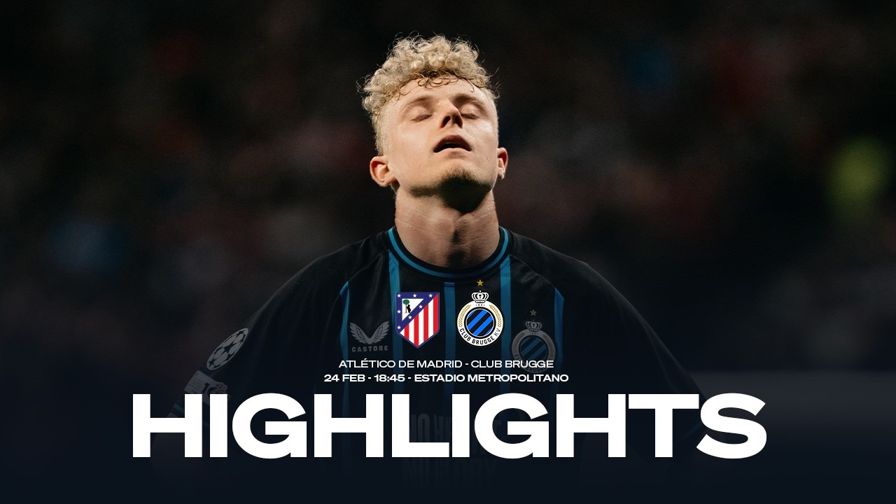 ATLÉTICO DE MADRID - CLUB BRUGGE  | HIGHLIGHTS | 2025-2026
