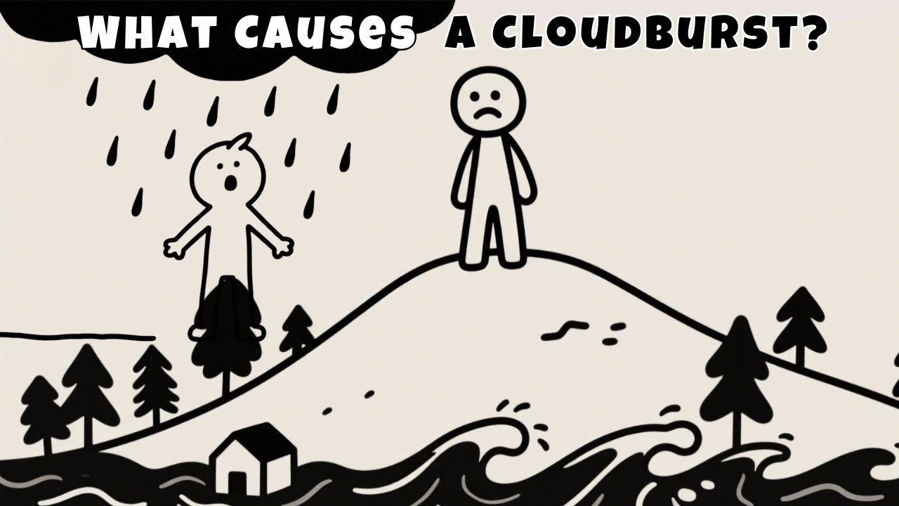 What Causes a Cloudburst? | How does a Cloudburst Happen? 🌧️ | Discovery Dots