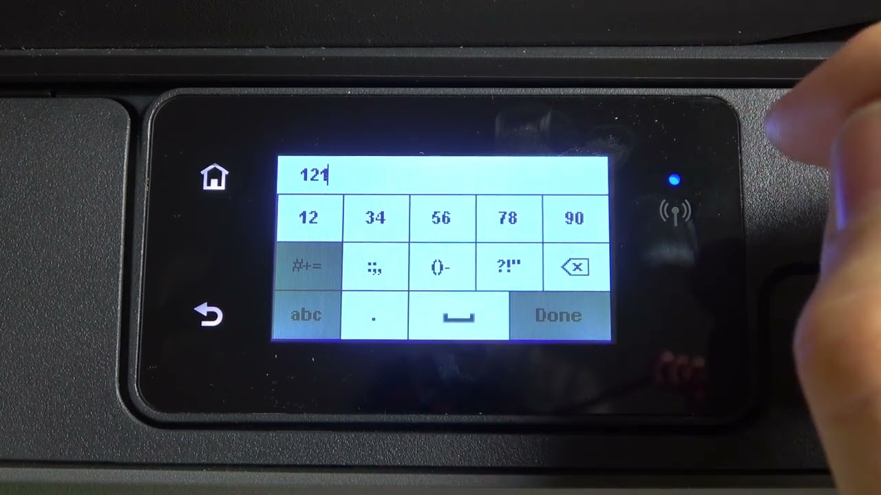 Как подключить HP Smart Tank 615 к сети Wi-Fi
