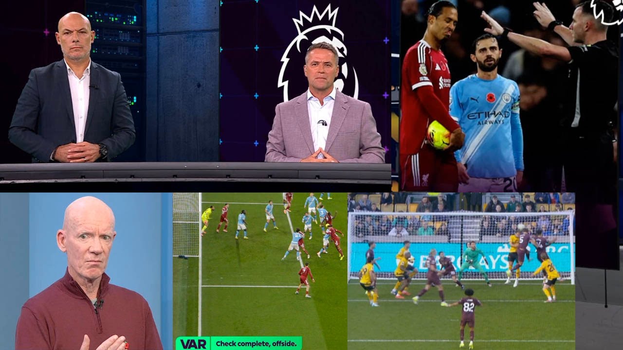 Howard Webb Says 'Not Unreasonable' To Rule Out Virgil van Dijk Header🗣️ Match Officials Mic'd Up