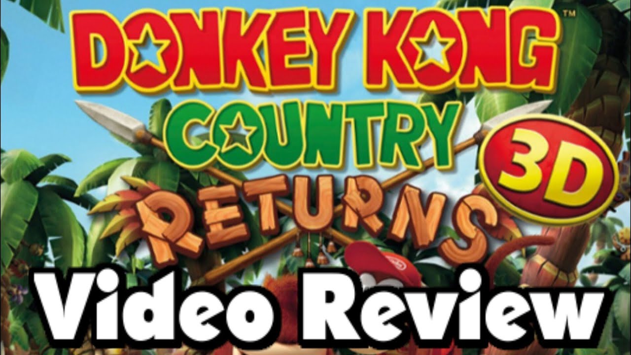 Donkey Kong Country Returns 3D (Nintendo 3DS) Video Review [HD/Deutsch]