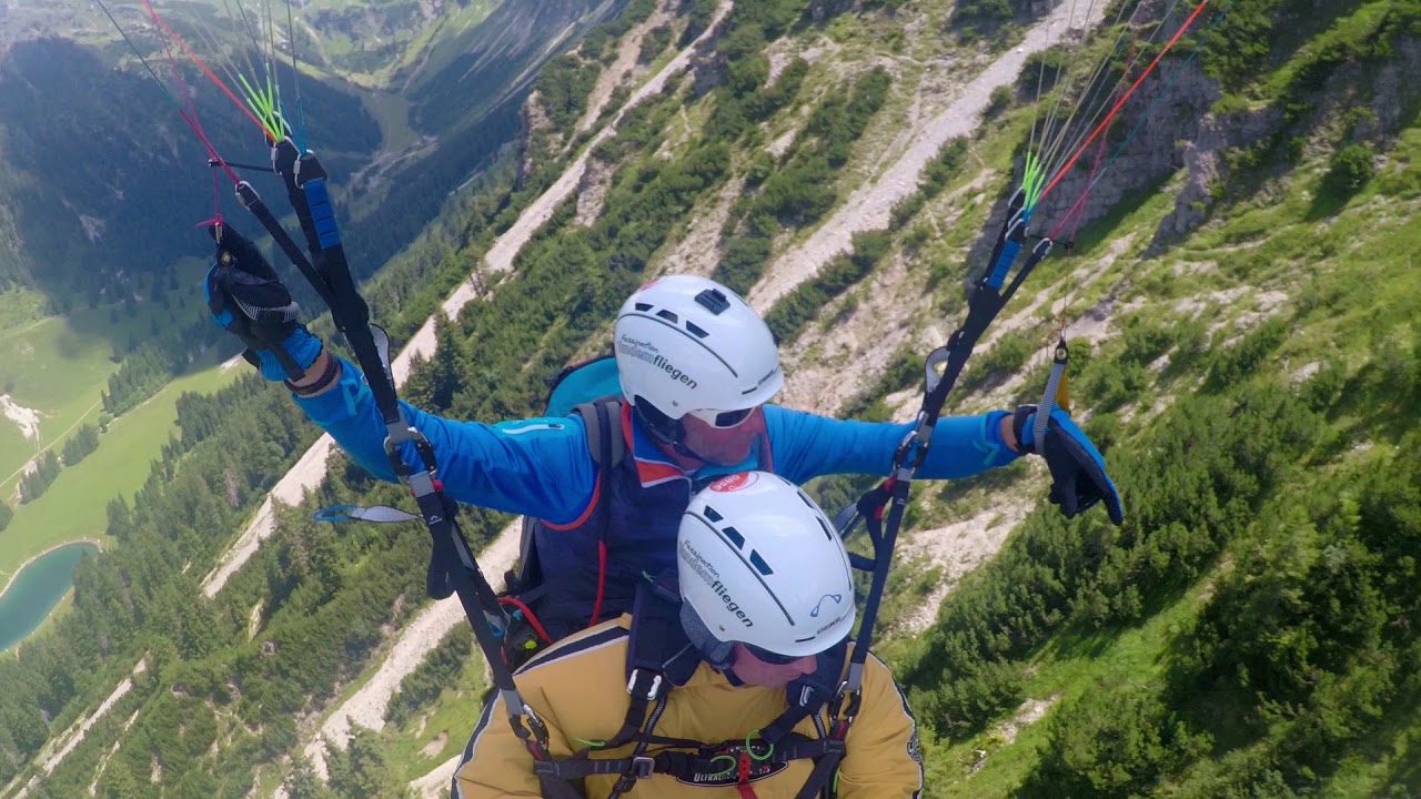 Tandemflug vom Nebelhorn (Oberstdorf)