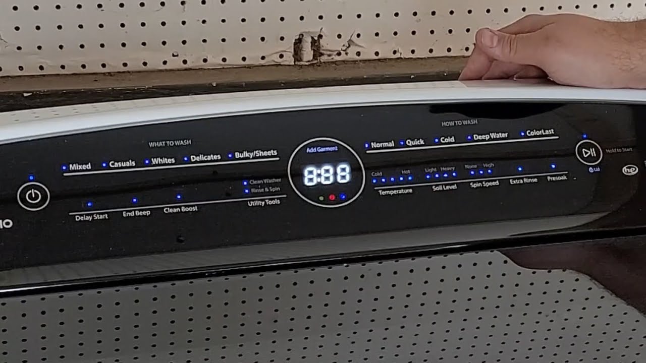 Whirlpool Cabrio Washer Won't Start or Turn On - How to Repair the Interface