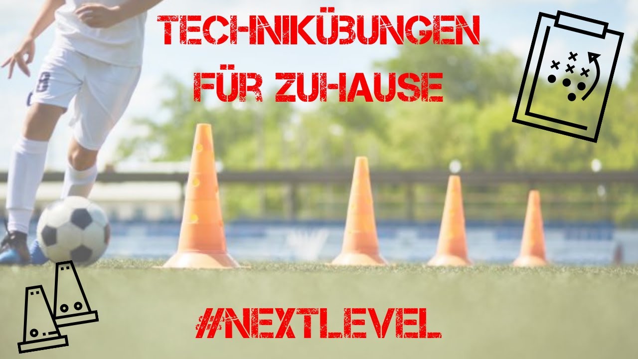 Techniktraining f&uuml;r zu Hause! Das kannst du als Fu&szlig;baller in deiner Quarant&auml;ne machen!