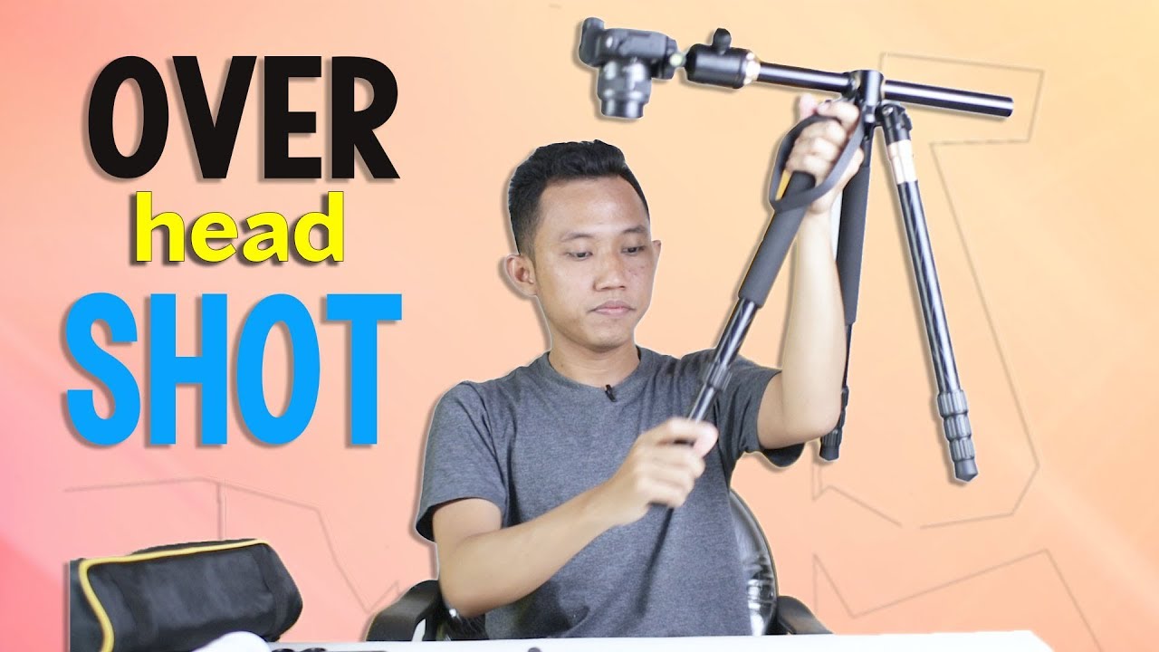 Rekam Video dari atas / OVERHEAD SHOT pake Tripod ini ~ Q999H QZSD BEIKE Unboxing