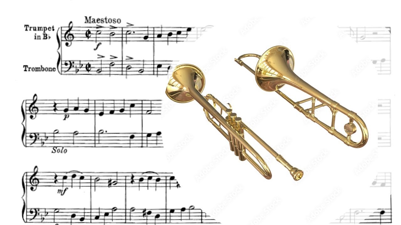 Duetos para Trompete e Trombone - Shuebruk 21 Duets - 01 - Processional (Davi Ianke, trombone)