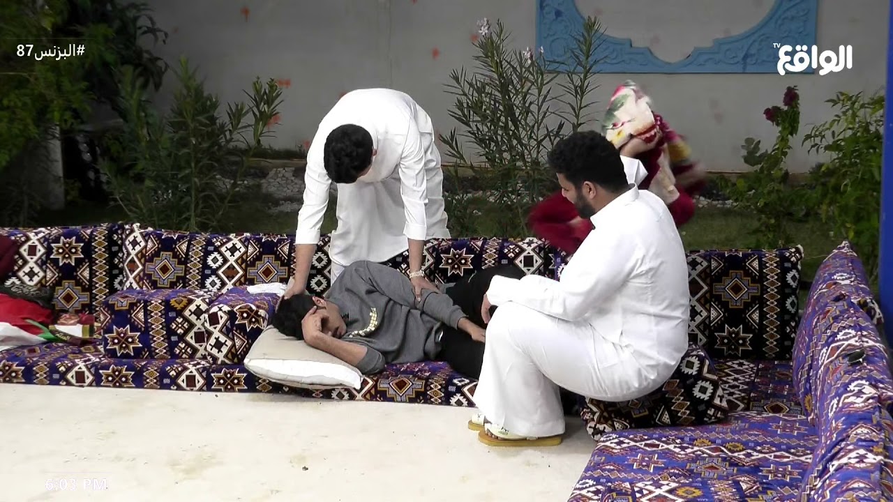نرفزة زايد من تصحية مسلط وفهد فارع #البزنس87