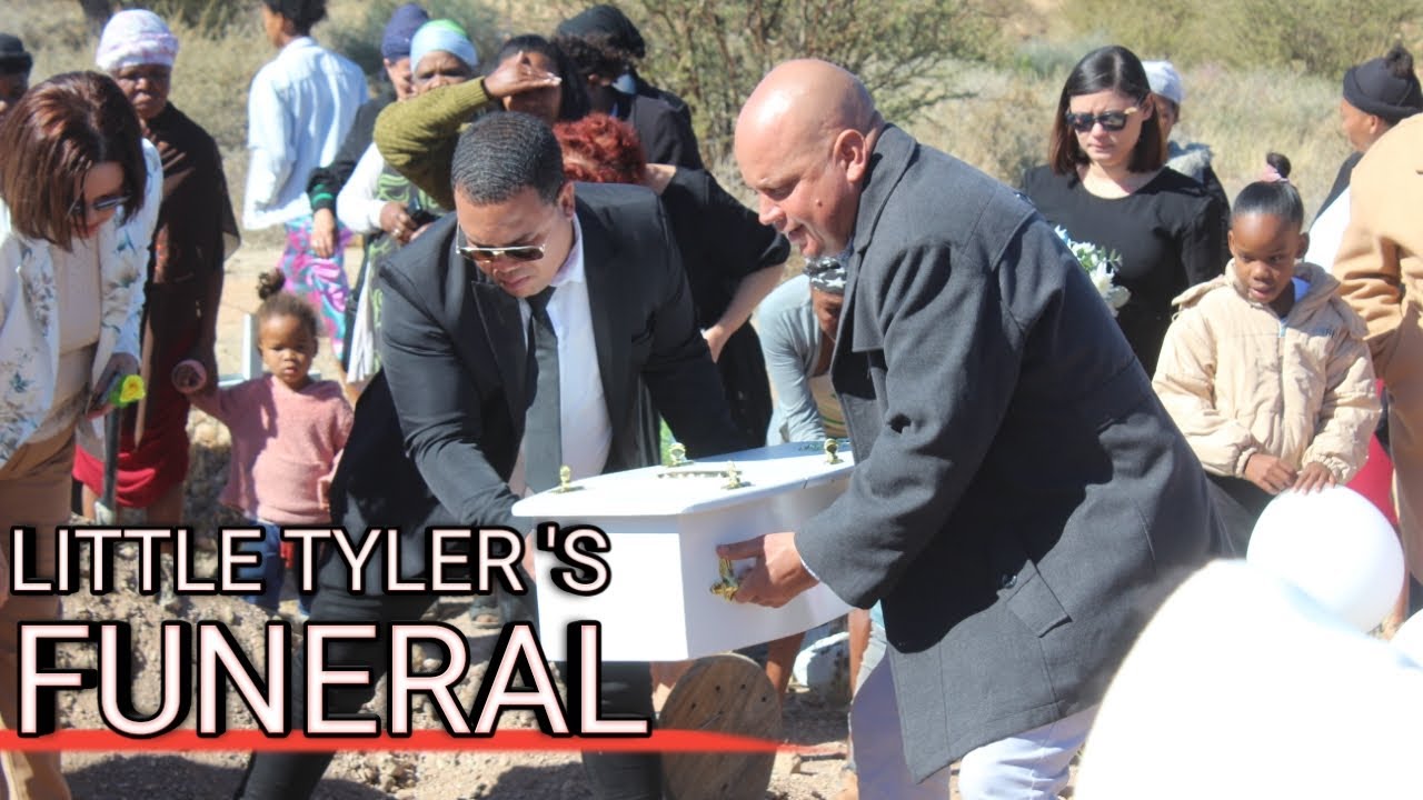 Funeral of little Tyler Juda Cloete
