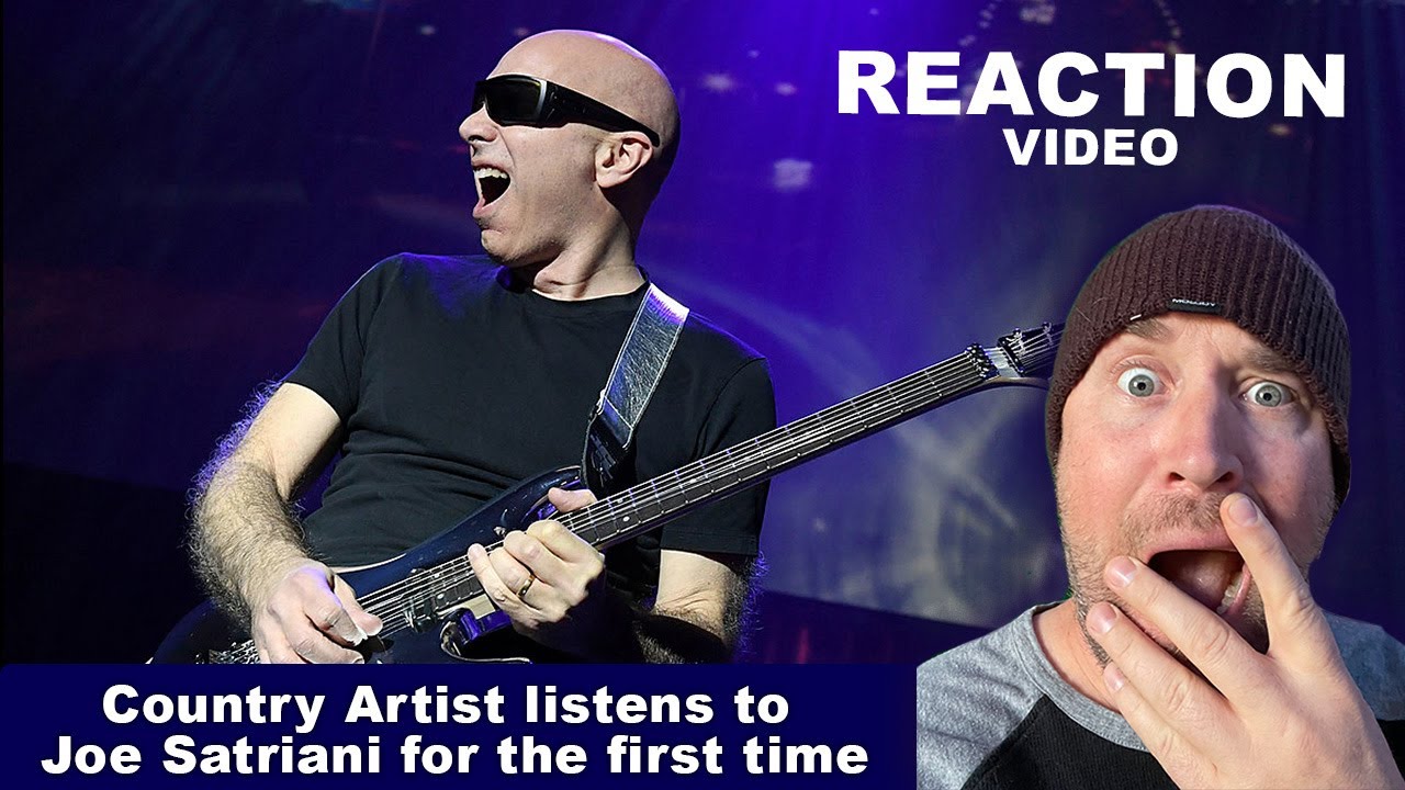 Country Artist Reacts to Joe Satriani for the First Time | REACTION VIDEO