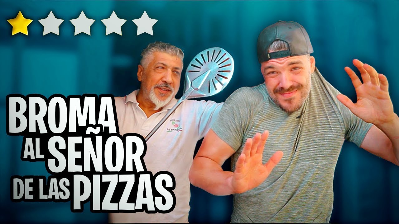 BROMA AL SEÑOR DE LAS PIZZAS (Pino Prestanizzi) LA PEOR PIZZERÍA DE EUROPA *SE ENFADA MUCHO*