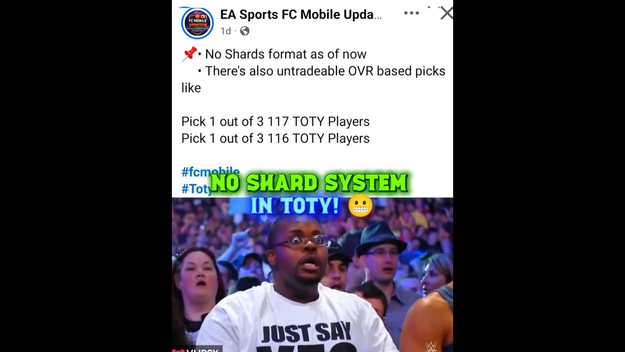 No Shard System In The TOTY Event 🤔 #shorts #fcmobile