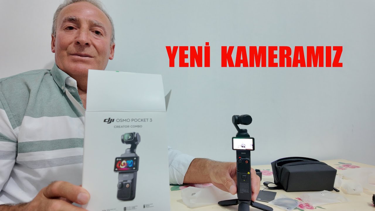 DJI Osmo Pocket 3 Kutu Açılımı: İçinden Ne Çıkıyor?